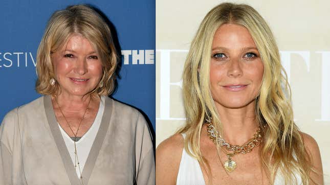 Image for article titled Martha Stewart Just Can&#39;t Stop Clowning Gwyneth Paltrow