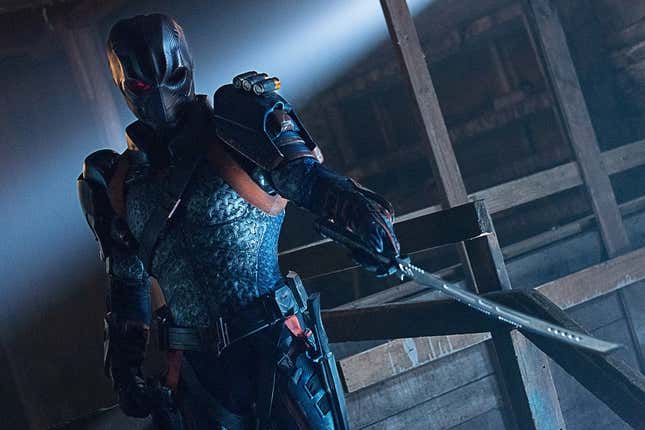 Image for article titled New Eternals Set Pictures Reveal the City of the Space Gods and More