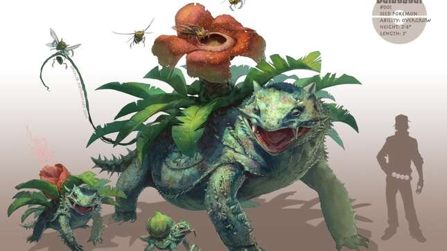 Imagen para el artículo titulado Este pokémon era demasiado aterrador para aparecer en Detective Pikachu