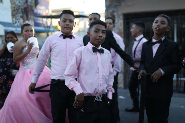 A quinceanera in Juárez