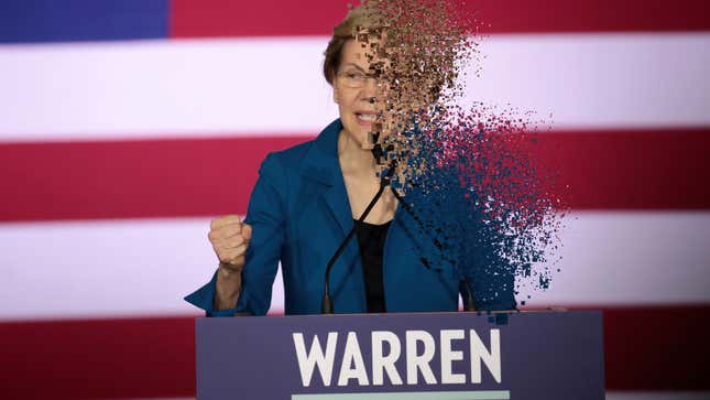 Image for article titled Elizabeth Warren Exists