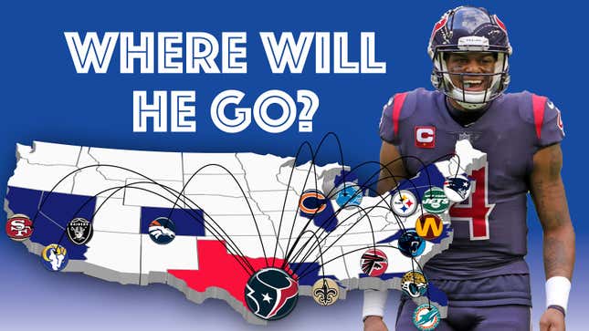 Image for article titled Where in the world should Deshaun Watson go?