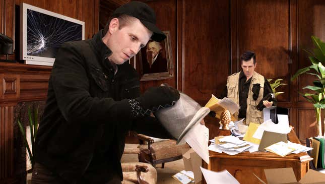 Image for article titled Trump Boys Ransack Mueller’s Office To Steal Answer Key To Questions For Their Dad