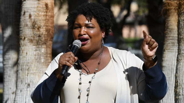 Image for article titled Okay, But Does Stacey Abrams Read Supernatural Fanfic?