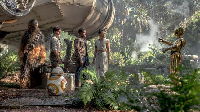 Star Wars: The Rise of Skywalker’s crew is ready for action.