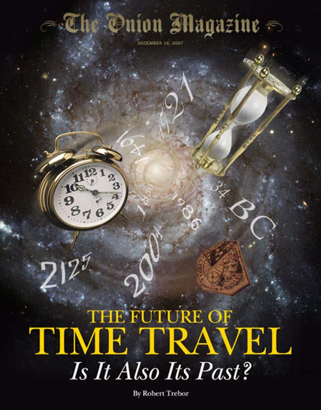 Image for article titled The Future of Time Travel: Is It Also Its Past?