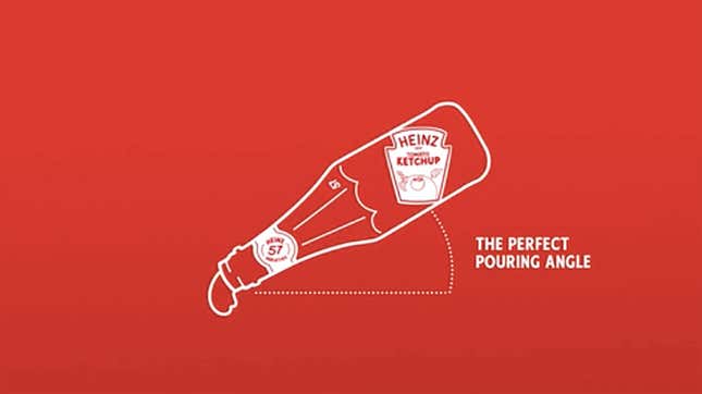 Image for article titled Heinz Canada invents bottle that helps you pour ketchup