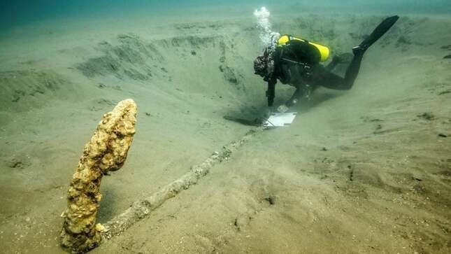 Encuentran un ancla del siglo XV donde el conquistador Hernán Cortés hundió sus barcos