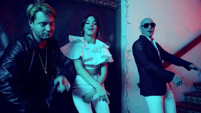Pitbull, Camila Cabello, & J Balvin Unite to Celebrate Cuba and J Balvin's New Hair