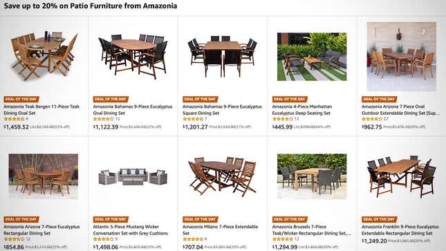 Amazonia Patio Furniture Sale | Amazon