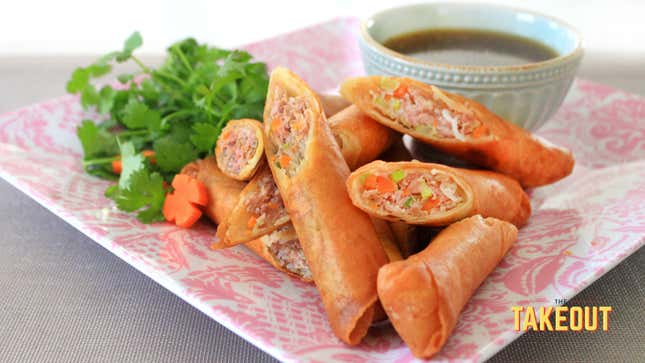 Image for article titled How to make Lumpia Shanghai, the Filipino egg rolls that bring the whole neighborhood over