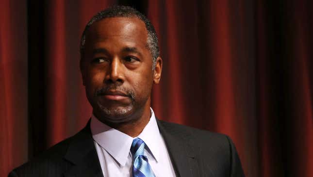 Image for article titled Who Is Ben Carson?