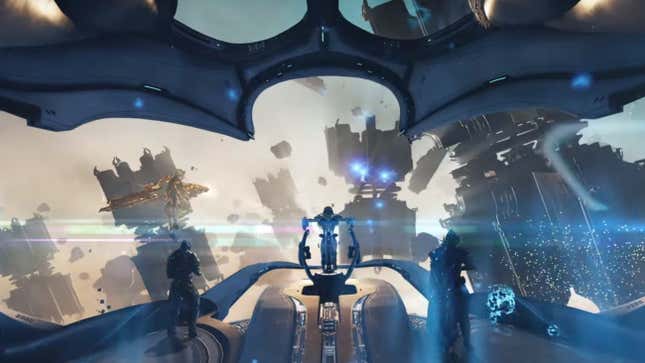 Image for article titled Warframe&#39;s New Spaceships Are Powered By Portals