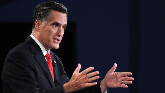 Image for article titled Romney To Town Hall Audience: &#39;I Own Horses And Care For Them, And You Are All Like Horses&#39;