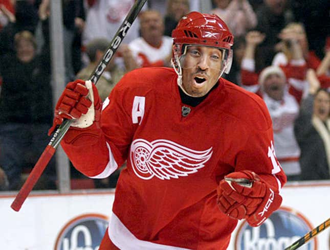 Image for article titled Kobe Brygdanov Leads Red Wings To Game 2 Win
