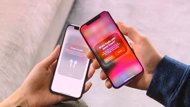 Image for article titled How to Set Up Wireless Audio Sharing in iOS 13