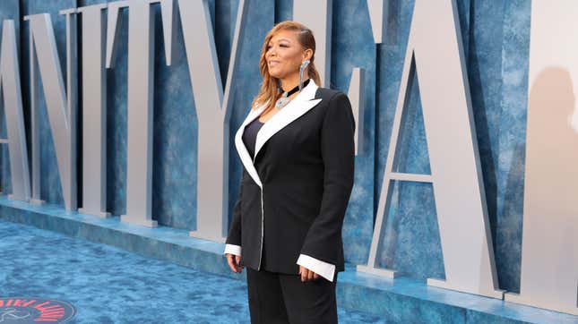 Queen Latifah attends the 2023 Vanity Fair Oscar Party on March 12, 2023 in Beverly Hills, California.