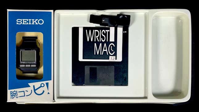 Image for article titled An Original Seiko ‘Apple Watch’ From 1988 Is up for Auction