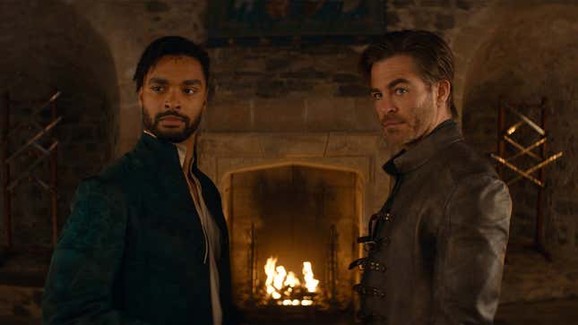  Regé-Jean Page and Chris Pine