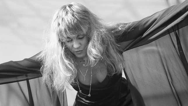 Stevie Nicks of Fleetwood Mac performs in a 1978 concert in Santa Barbara, California. (Photo by Craig Lovell/Corbis via Getty Images)