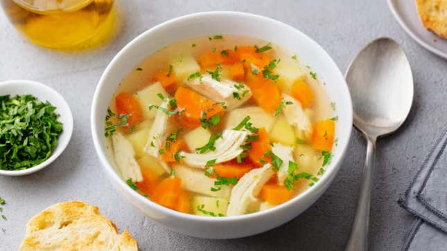 Image for article titled This Is the Key to Making Truly Great Chicken Soup
