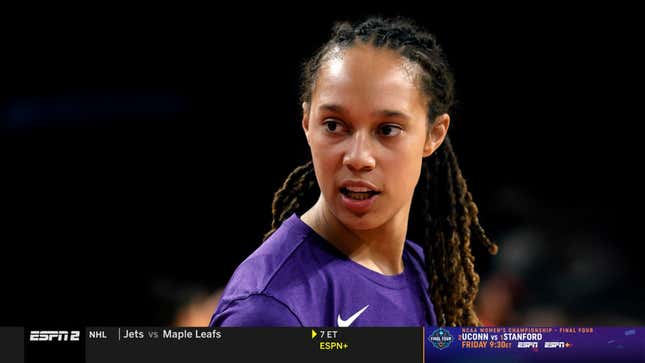 Image for article titled Brittney Griner’s Plea For Help Relegated To ESPN2