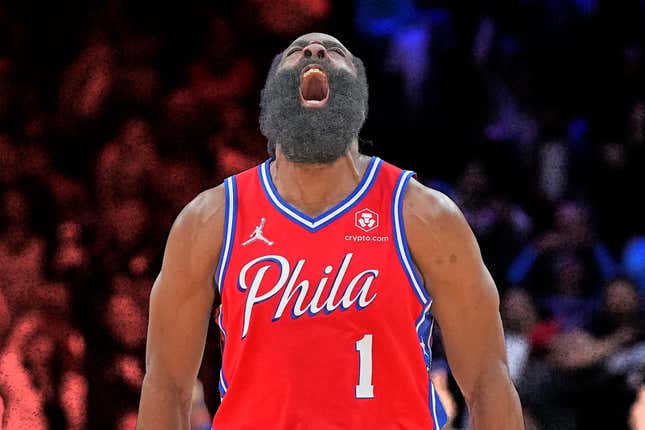James Harden remains with Philly