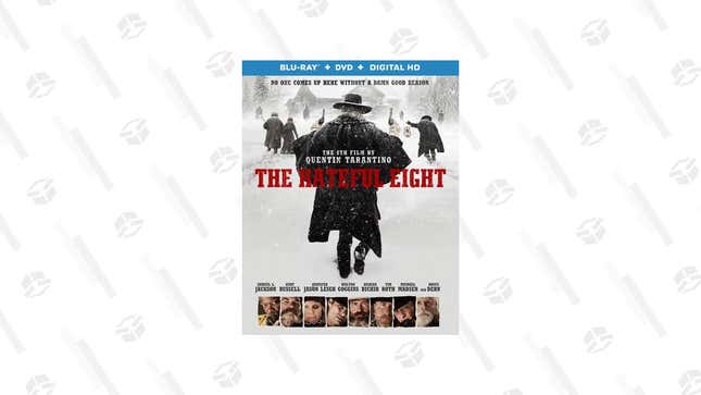The Hateful Eight (Blu-Ray) | $8 | Amazon Gold Box
The Hateful Eight (Digital) | $6 | Amazon Video