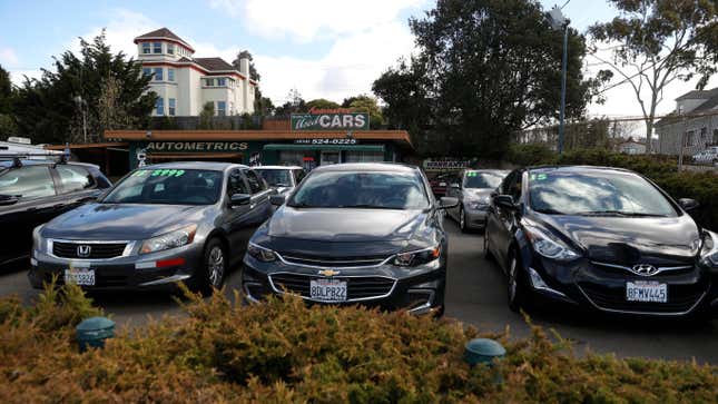 Image for article titled Inflation Affected Cars More Than Anything Else In The U.S. In 2021