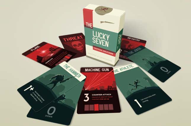 Image for article titled The Lucky Seven Strips Tactics Gaming To Its Bones