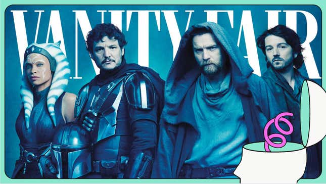 Image for article titled Vanity Fair&#39;s &#39;Star Wars&#39; Cover Has Me Thinking I Might Have a Space Kink