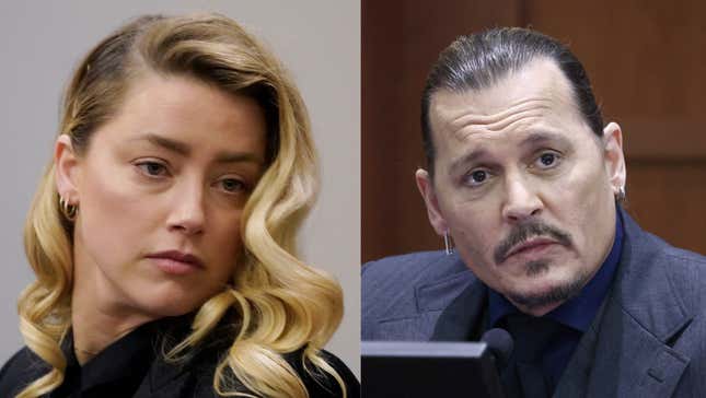 Image for article titled Johnny Depp and Amber Heard&#39;s Defamation Trial Has Become Impossible to Stomach