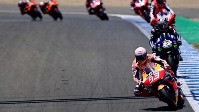 Image for article titled Marc Marquez Almost Completed An Unreal Comeback Before His Horrific Crash