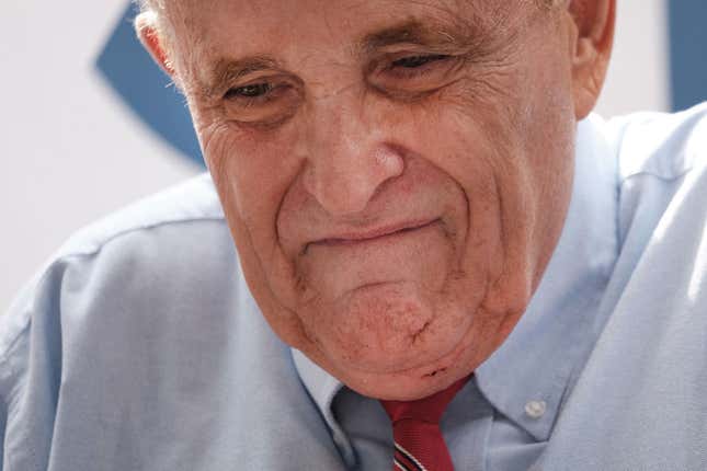 Image for article titled Rudy Giuliani Is So Desperate He’s Now Selling His Services on Cameo