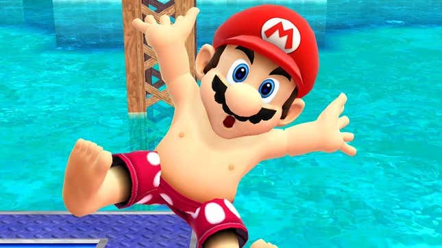 Mario's nipples