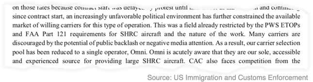 Image for article titled The sole airline willing to operate “high-risk” deportation flights is price-gouging ICE