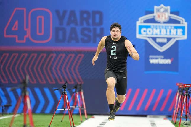 Image for article titled The fastest NFL Combine ever created a new class of sonic boom or bust prospects