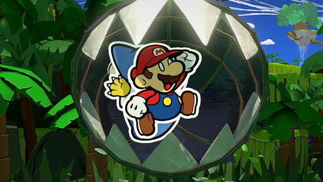 Image for article titled How Paper Mario: Origami King&#39;s Puzzle Battles Work