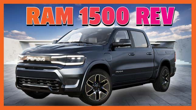 The All-Electric Ram 1500 Rev Looks Great and Makes a Ton of Sense