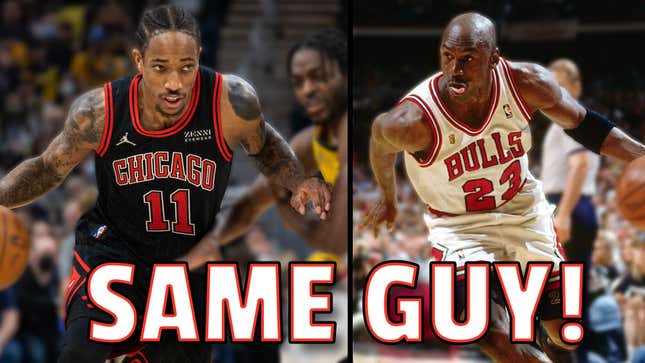 DeMar DeRozan is the modern day Michael Jordan