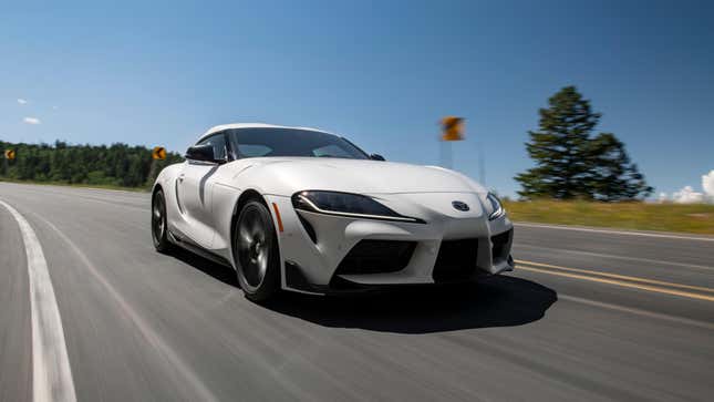 The 2023 Toyota GR Supra A91-MT is a halo sports car, but it’s going to cost quite a bit even before markups.