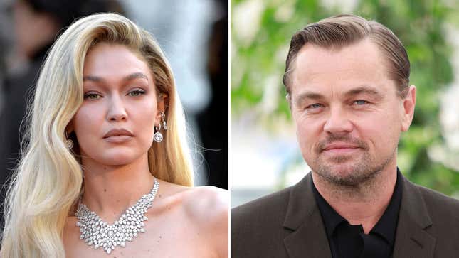 Image for article titled The Tabloids Are Really Trying to Make Gigi Hadid and Leonardo DiCaprio Happen