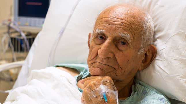 Image for article titled Man On Deathbed Wishes He Spent More Time Going To TheOnion.com