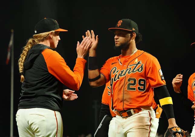 Giants' Luis Matos looks to provide spark in matchup vs. Rockies