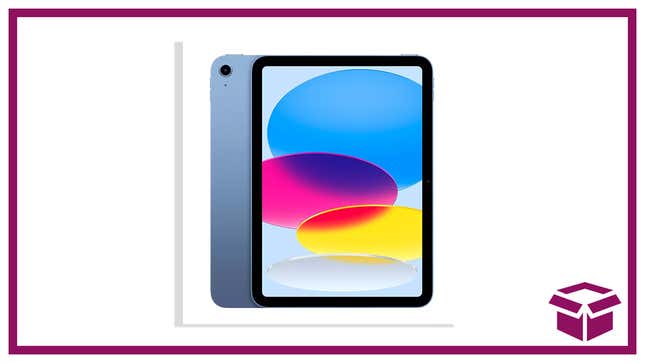 The sale covers 10.9-inch iPads from 2022 in four colors.