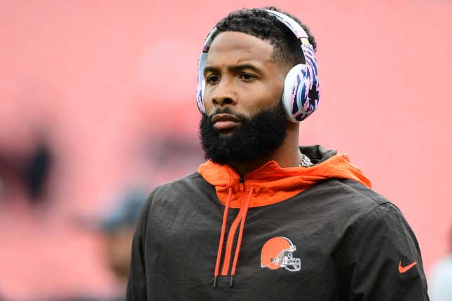 Odell Beckham Jr. is having a dreadful season with the Browns.