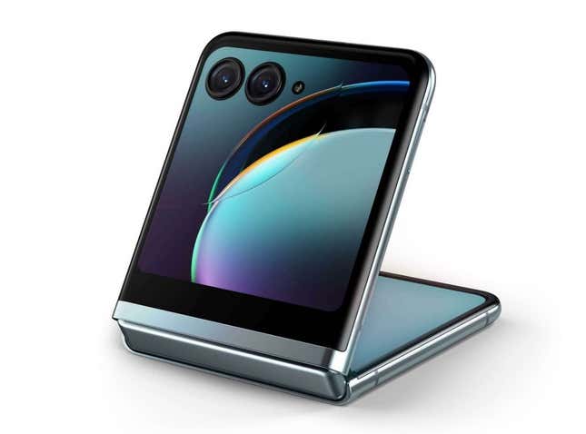 El nuevo Moto Razr 40 Ultra filtrado. Su pantalla exterior será más grande