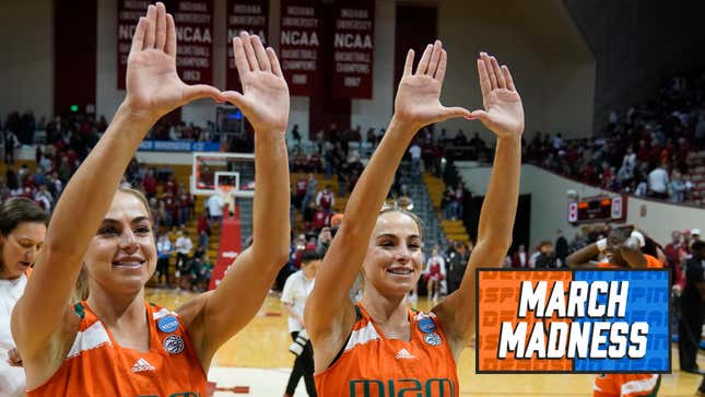 Miami's Haley Cavinder Shushes Indiana Crowd After Free Throws