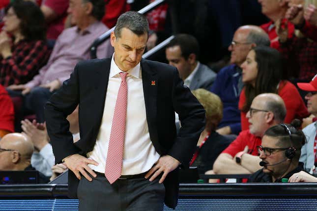Mark Turgeon got fired from Maryland just eight games into the season.