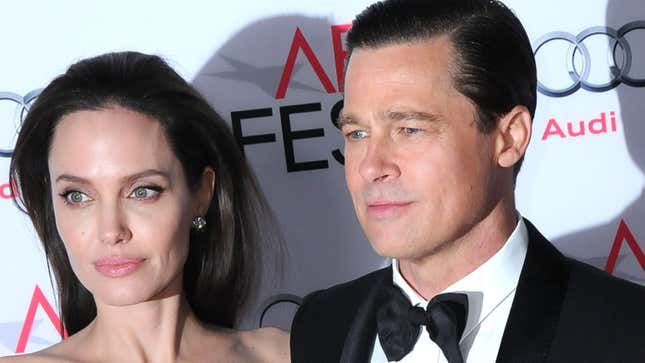 Image for article titled Brad Pitt Isn&#39;t Feeling Too Rosé About Angelina Jolie Selling Her Share of Their Winery